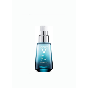 Vichy Mineral 89 24ωρη Κρέμα Ματιών με Υαλουρονικό Οξύ για Ενυδάτωση, Μαύρους Κύκλους & Σακούλες 15ml