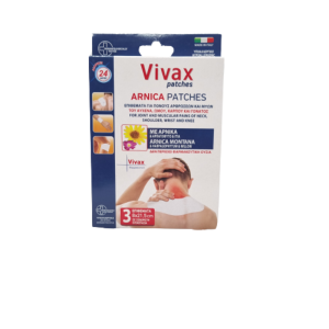 Επιθέματα Vivax Arnica Patches 8 χ 21,5 (3τμχ)
