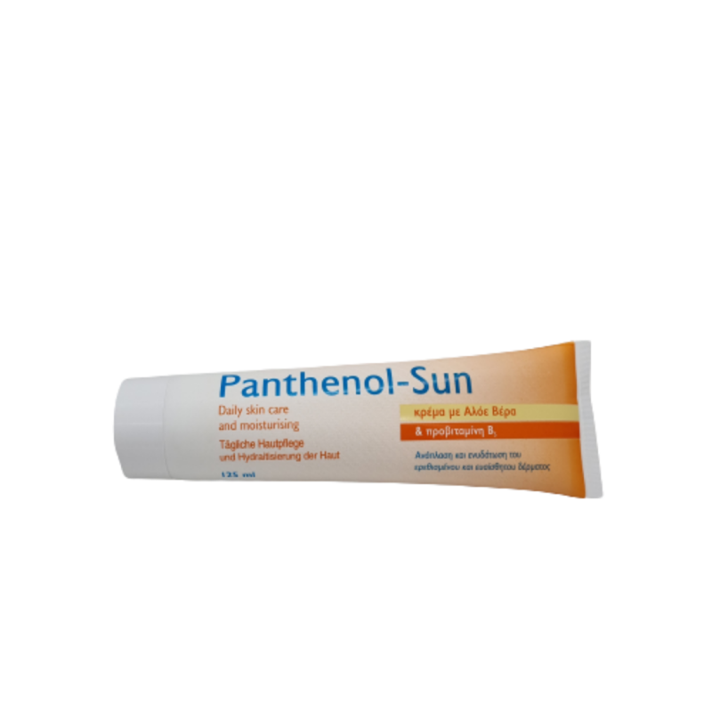 Panthenol Sun Κρέμα Ανάπλασης με Aloe Vera & Προβιταμίνη Β5 125ml - Image 2
