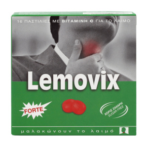 Lemovix Βιταμίνη C Ευκαλύπτου & Μέντας 16 τμχ