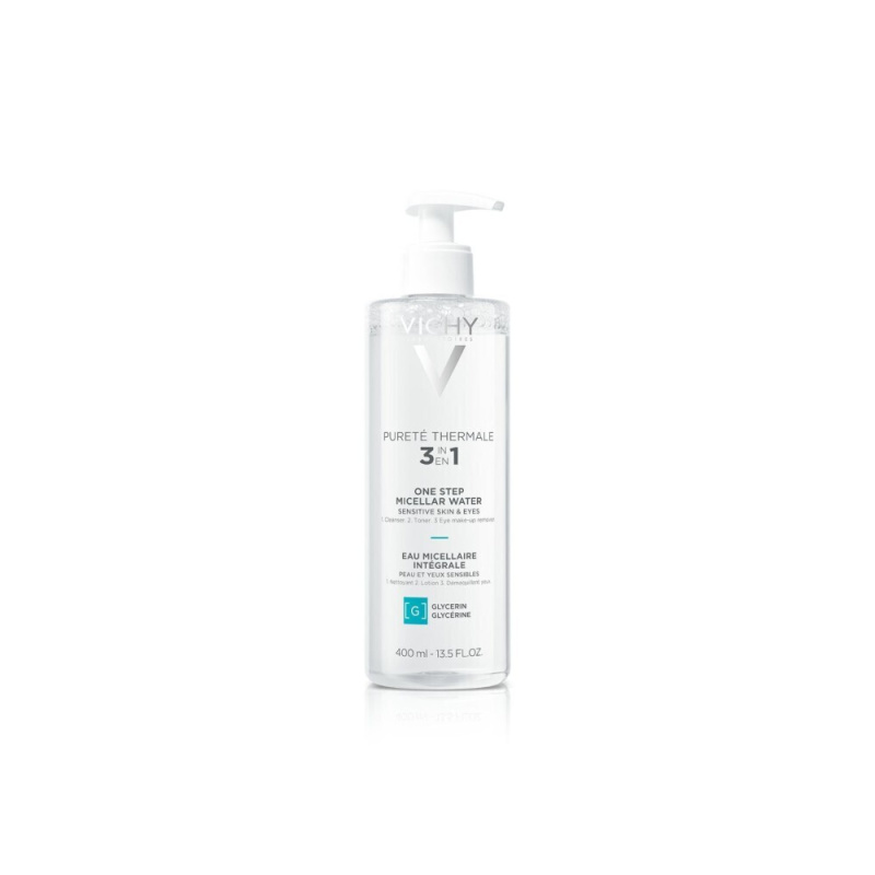 Vichy Micellar Water Ντεμακιγιάζ Purete Thermale Mineral για Ευαίσθητες Επιδερμίδες 400ml