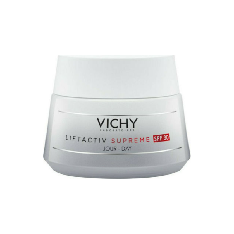 Vichy Liftactiv Supreme Κρέμα Προσώπου Ημέρας με Υαλουρονικό Οξύ και SPF30 για Αντιγήρανση 50ml