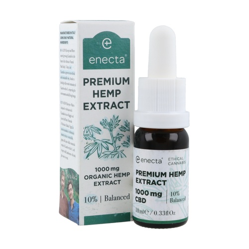 Enecta Premium CBD oil 10% σε Σταγόνες 1000mg 10ml