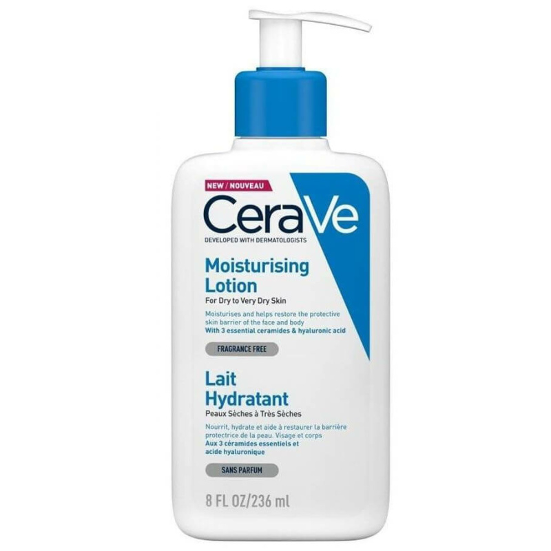 CeraVe Moisturising Ενυδατική Lotion Σώματος με Υαλουρονικό Οξύ για Ξηρές Επιδερμίδες 473ml