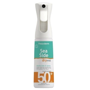 Frezyderm Sea Side Dry Mist Αδιάβροχη Αντηλιακή Λοσιόν Προσώπου και Σώματος SPF50 σε Spray 300ml