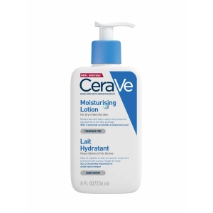 CeraVe Moisturising Ενυδατική Lotion Σώματος με Υαλουρονικό Οξύ για Ξηρές Επιδερμίδες 236ml