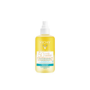Vichy Capital Soleil Solar Protective Water with Hyaluronic Acid Αδιάβροχη Αντηλιακή Λοσιόν για το Σώμα SPF50 σε Spray 200ml