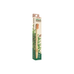 Smile Bamboo Οδοντόβουρτσα Ενηλίκων Peach Soft