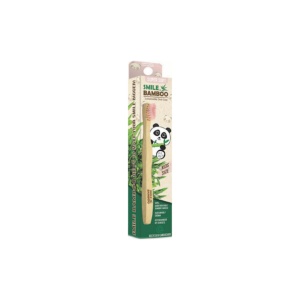 Smile Bamboo Παιδική Οδοντόβουρτσα Light Pink