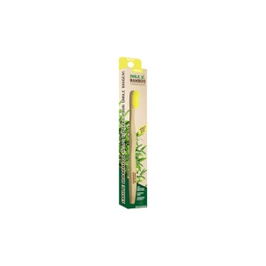 Smile Bamboo Adult Toothbrush Κίτρινη Medium