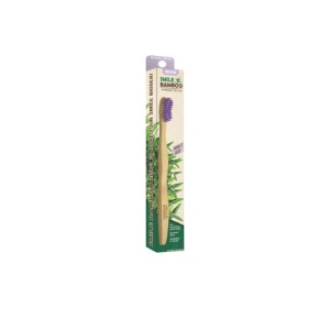 Smile Bamboo Οδοντόβουρτσα Ενηλίκων Μωβ Medium