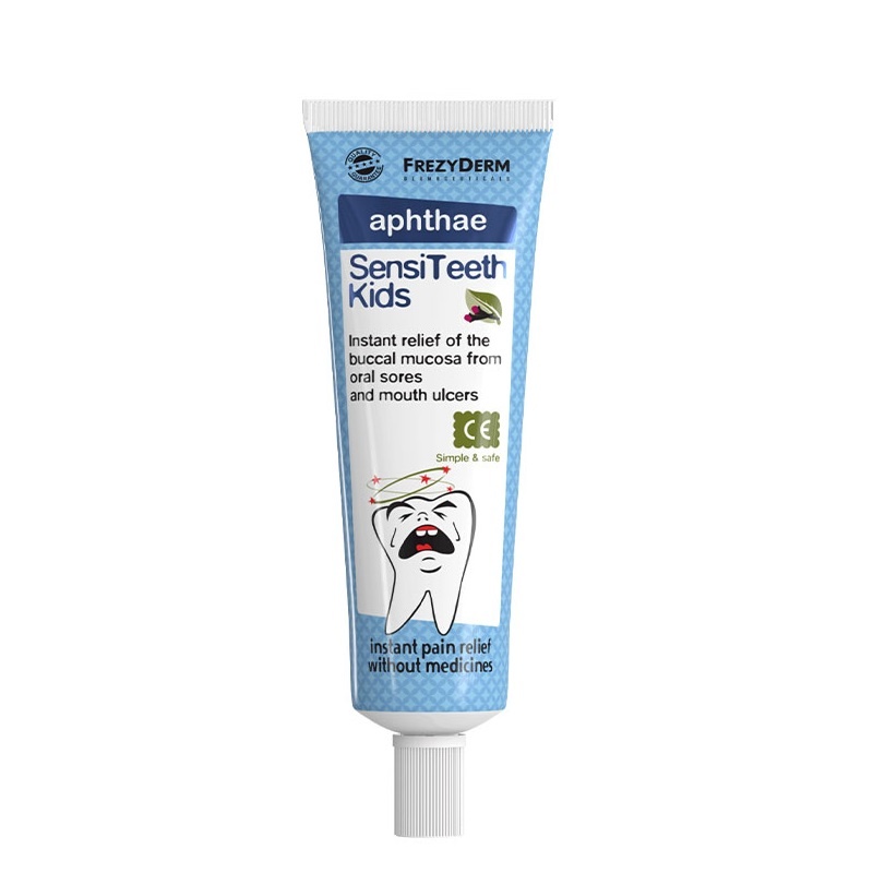 Frezyderm SensiTeeth Kids Aphthae Gel Προϊόν για Ανακούφιση Ούλων για Άφθες & Στοματικά Έλκη 25ml