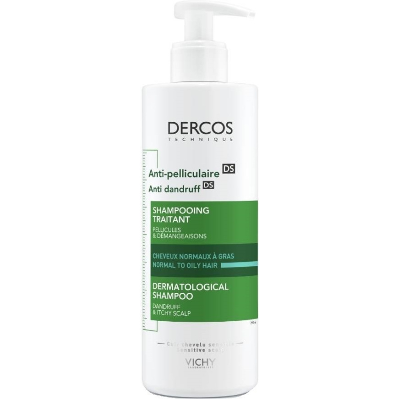 Vichy Dercos Anti Dandruff Σαμπουάν κατά της Πιτυρίδας για Λιπαρά Μαλλιά 390ml - Image 2
