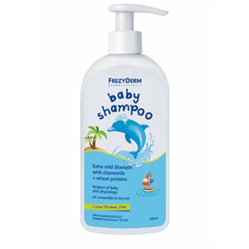 Frezyderm Baby Shampoo με Χαμομήλι 300ml με Αντλία - Image 2