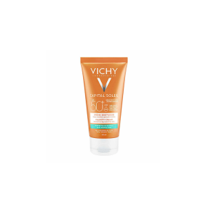 Vichy Capital Soleil Velvety Αδιάβροχη Αντηλιακή Κρέμα Προσώπου SPF50 50ml