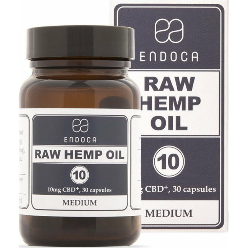 Endoca CBD Raw Hempoil 30 caps