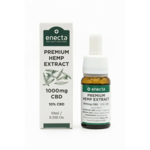 Enecta Premium CBD oil 10% σε Σταγόνες 1000mg 10ml