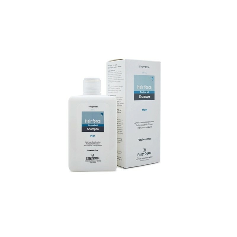 Frezyderm Hair Force Men Σαμπουάν κατά της Τριχόπτωσης για Όλους τους Τύπους Μαλλιών 200ml