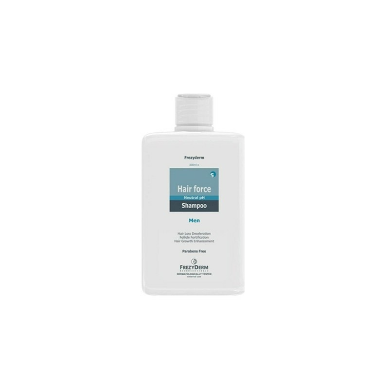 Frezyderm Hair Force Men Σαμπουάν κατά της Τριχόπτωσης για Όλους τους Τύπους Μαλλιών 200ml - Image 2