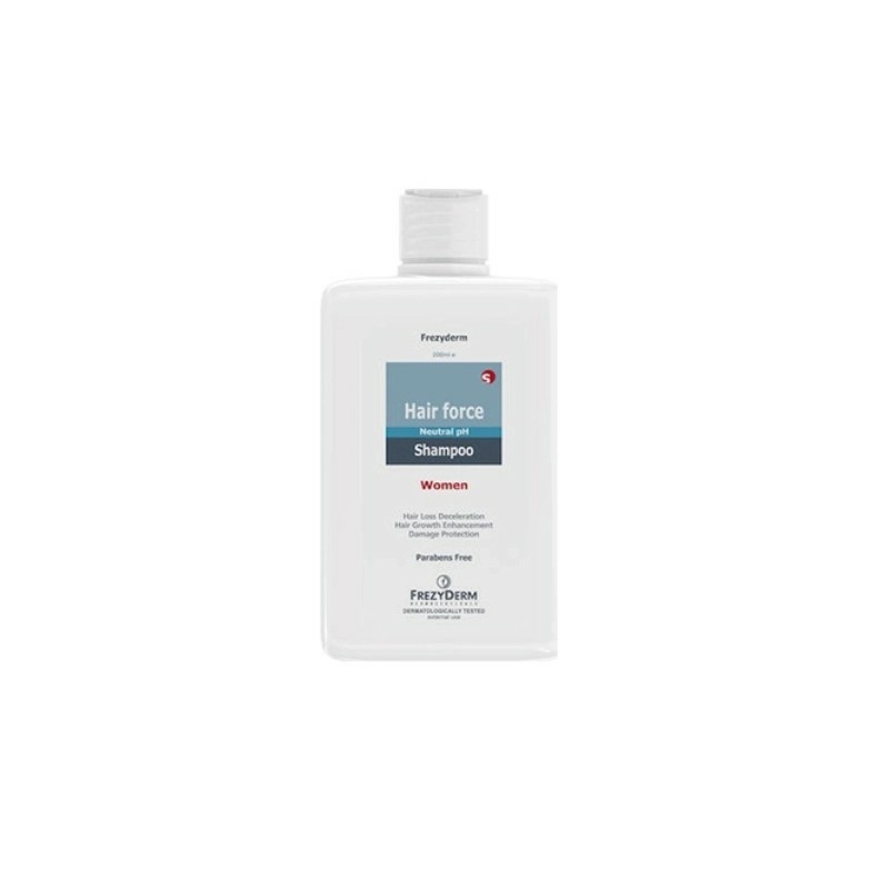 Frezyderm Hair Force Women Σαμπουάν κατά της Τριχόπτωσης για Όλους τους Τύπους Μαλλιών 200ml