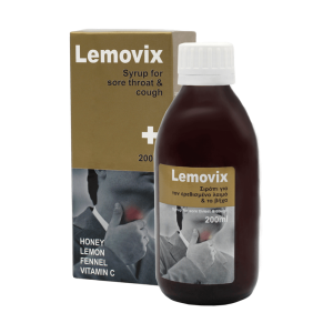 Lemovix Σιρόπι για τον Ερεθισμένο Λαιμό και Βήχα 200ml
