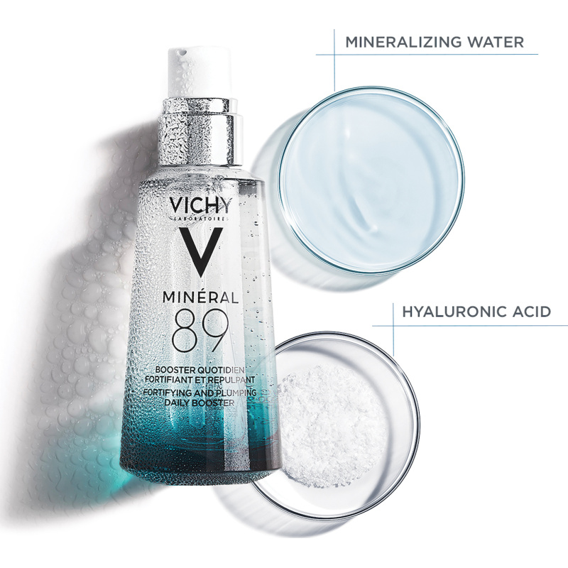 Vichy Mineral 89 24ωρο Gel Προσώπου με Υαλουρονικό Οξύ για Ενυδάτωση 50ml - Image 2