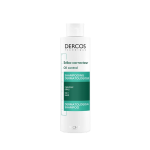 Vichy Dercos Oil Control Σαμπουάν για Βαθύ Καθαρισμό για Λιπαρά Μαλλιά 200ml