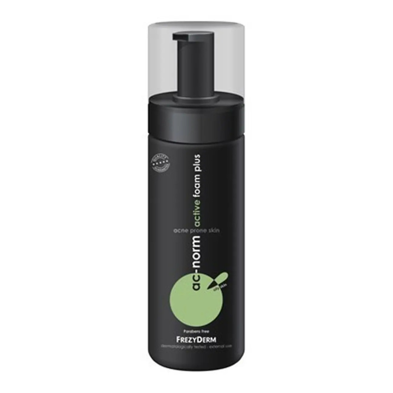 Frezyderm Αφρός κατά της Ακμής Ac-Norm Active Foam Plus για Λιπαρές Επιδερμίδες 150ml