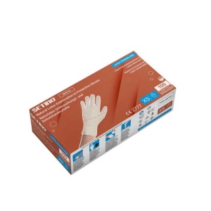Γάντια latex Setino χωρίς πούδρα (100 τεμάχια)
