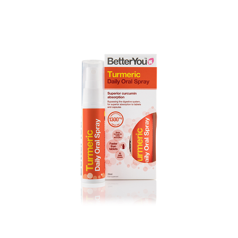 Βιταμίνη Κουρκουμά Turmeric Oral spray Better You, 25ml
