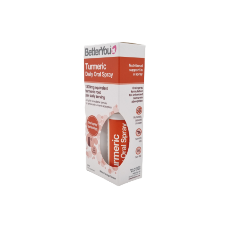Βιταμίνη Κουρκουμά Turmeric Oral spray Better You, 25ml - Image 2