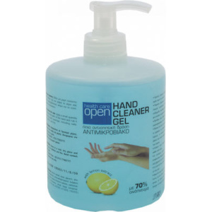 Open Cosmetics Mild Antiseptic Hand Gel 500ml  Ήπιο Αντισηπτικό Χεριών