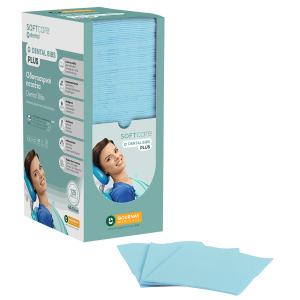 Οδοντιατρική πετσέτα 3ply  Soft Care Plus με dispenser 125ΤΜΧ (33cmΧ45cm)
