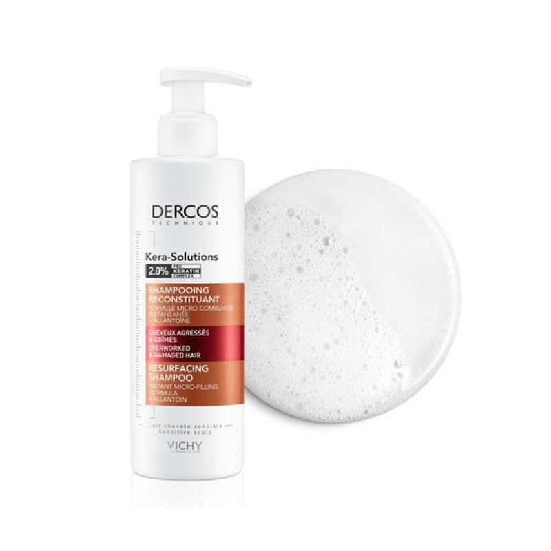 Vichy Dercos Kera-Solutions Shampoo Αναζωογονητικό Σαμπουάν, 250ml - Image 2