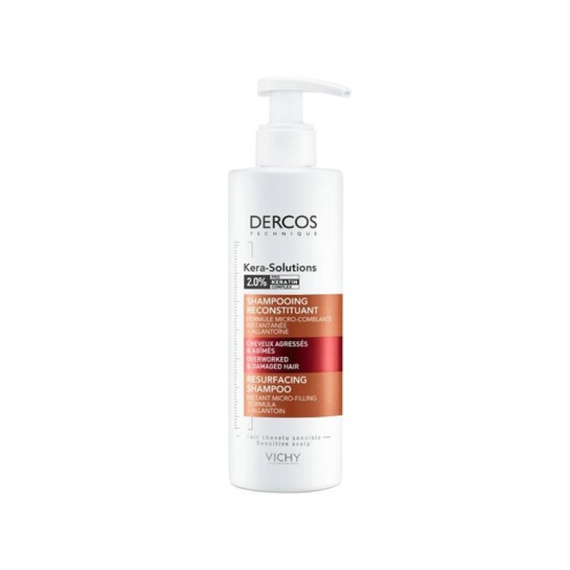 Vichy Dercos Kera-Solutions Shampoo Αναζωογονητικό Σαμπουάν, 250ml