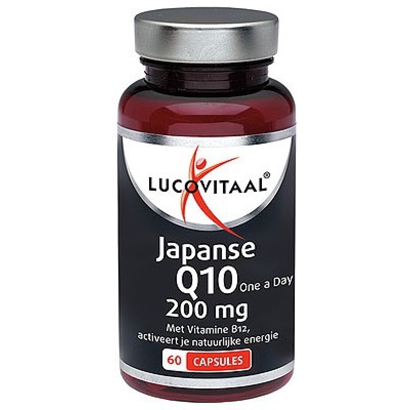 LUCOVITAAL Japanse Συμπλήρωμα Διατροφής Q10 200mg 60 κάψουλες