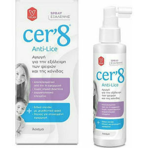 Vican Αντιφθειρική Λοσιόν σε Spray Cer'8 Άοσμο για Παιδιά 125ml