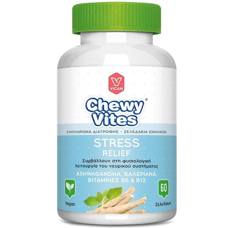 Vican Chewy Vites Adults Stress Relief 60 ζελεδάκια
