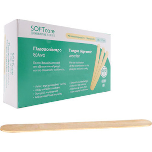 Γλωσσοπίεστρα Soft Care αποστειρωμένα 100ΤΜΧ