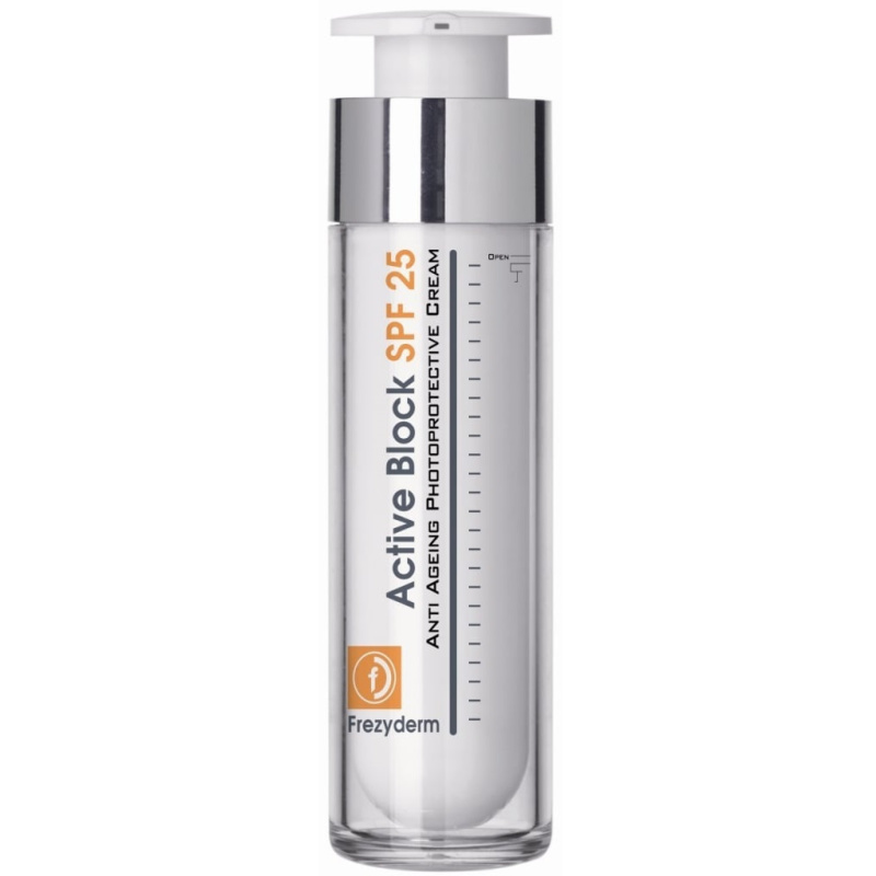 Frezyderm Active Block Κρέμα Προσώπου Ημέρας SPF25, 50ml