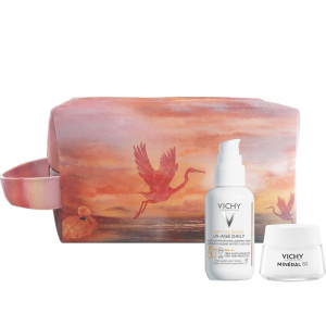 Vichy Set Capital Soleil UV-Age Daily SPF50+ Water Fluid με Χρώμα 40ml + ΔΩΡΟ Vichy Mineral 89 Moisture 72h Boosting Cream 15ml