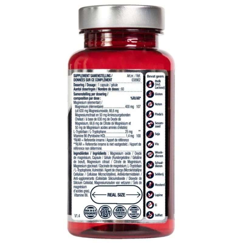 Lucovitaal Magnesium Μαγνήσιο 400mg 60 Caps - Image 2