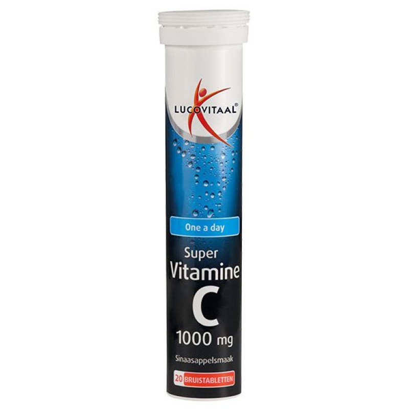 LUCOVITAAL Vitamin C 1000mg 20 Αναβράζον Δισκία