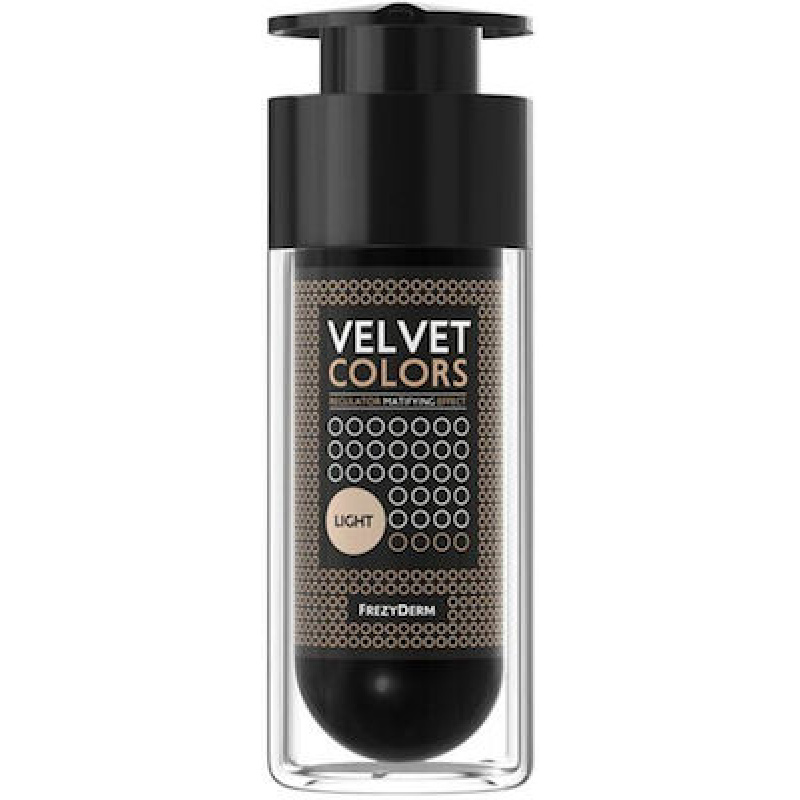FREZYDERM Velvet Color Light, Ματ Μake Up 30ml