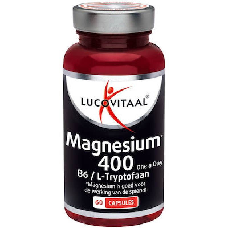Lucovitaal Magnesium Μαγνήσιο 400mg 60 Caps