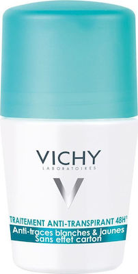Vichy Αποσμητικό No White Marks & Yellow Stains 48h ,Roll-On, 50ml
