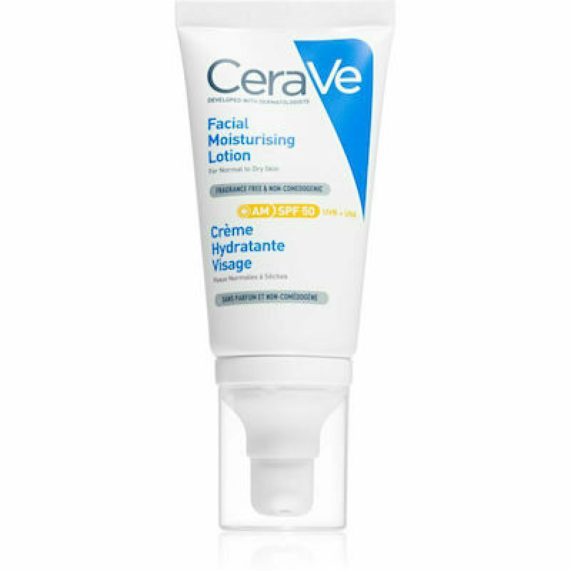 CeraVe Moisturizers Αντηλιακή Κρέμα Προσώπου SPF50 52ml