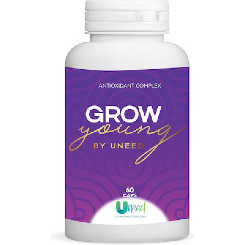 Grow Young Συμπλήρωμα Διατροφής για Αντιγήρανση 60 caps