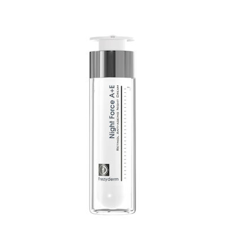 Frezyderm Night Force A+E Rich Κρέμα Προσώπου Νυκτός για Ενυδάτωση & Αντιγήρανση με Ρετινόλη 50ml