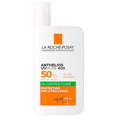Anthelios UVMUNE 400 Oil Control Fluid SPF50+ Αντηλιακό Προσώπου Για Το Λιπαρό Δέρμα